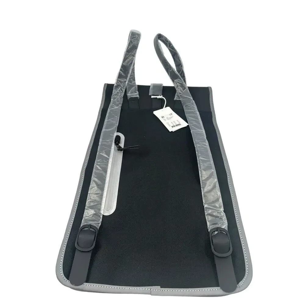 Rains Backpack Reflective Black Reflective 14090 Waterproof New With Tags